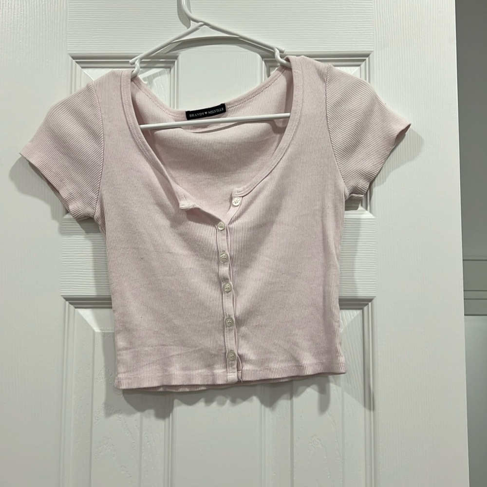 Pink brandy top